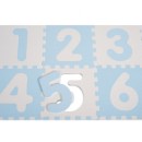 Παζλ Δαπέδου με Αριθμούς 9τμχ Μπλε Sunta Toys