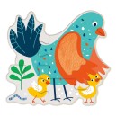 Πάζλ Ξύλινα Touch Φάρμα 4τμχ Avenir Πάζλ Ξύλινα Touch Φάρμα 4τμχ Avenir