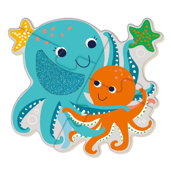 Πάζλ Ξύλινα Touch Sea 4τμχ Avenir Πάζλ Ξύλινα Touch Sea 4τμχ Avenir