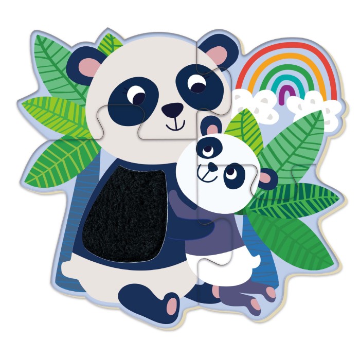 Πάζλ Ξύλινα Touch Ζούγκλα 4τμχ Avenir Πάζλ Ξύλινα Touch Ζούγκλα 4τμχ Avenir