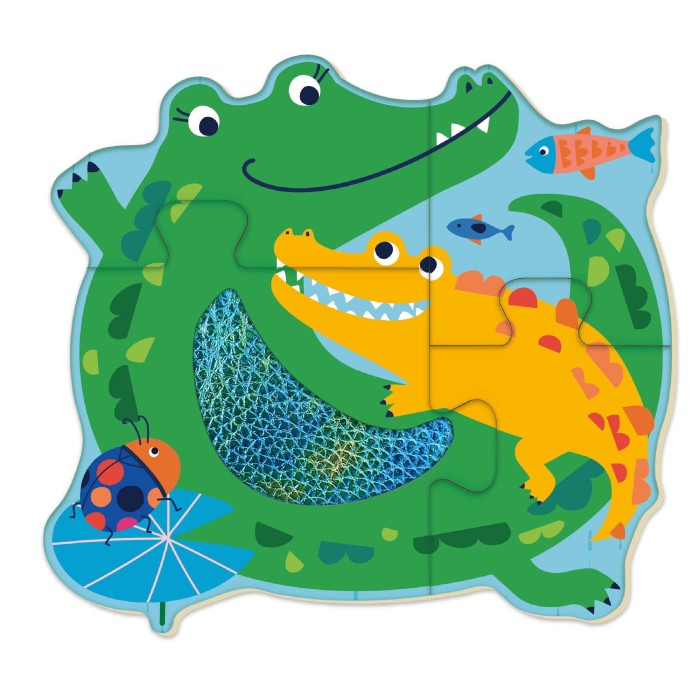 Πάζλ Ξύλινα Touch Ζούγκλα 4τμχ Avenir Πάζλ Ξύλινα Touch Ζούγκλα 4τμχ Avenir