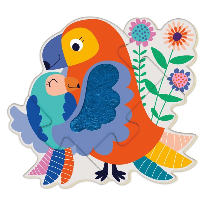 Πάζλ Ξύλινα Touch Ζούγκλα 4τμχ Avenir Πάζλ Ξύλινα Touch Ζούγκλα 4τμχ Avenir