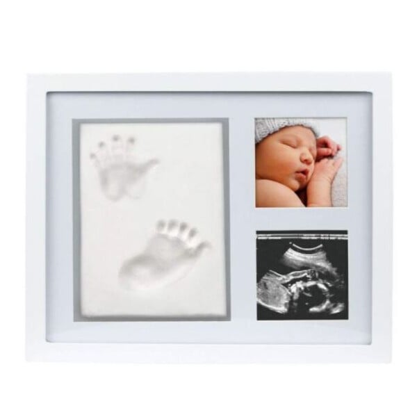 Pearhead Κορνίζα Τριπλή Με Φωτογραφία Και Αποτύπωμα Με Πηλό