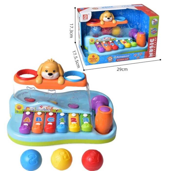 Πιανάκι Με Μπάλες Φώτα Και Μουσική Martin Toys