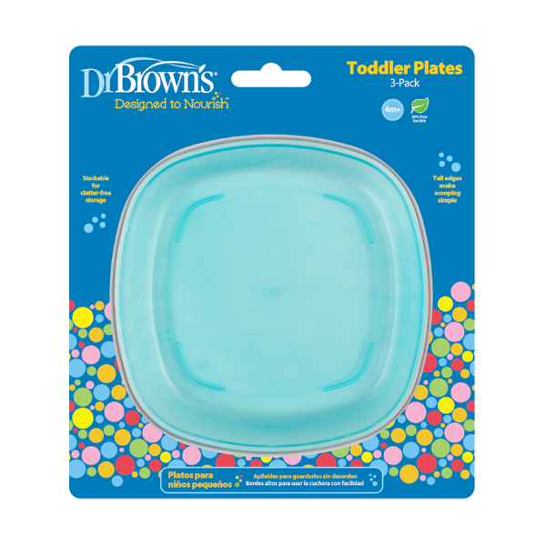 Πιάτα Ρηχά 3 τμχ Dr. Brown's