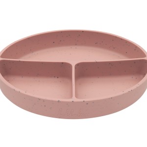 Πιάτο Με Χωρίσματα Platinum Silicone Blush Kikka Boo