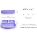Πιάτο Σιλικόνης Γατούλα Με Χωρίσματα Baby Wise Πιάτο Σιλικόνης Γατούλα Με Χωρίσματα Baby Wise