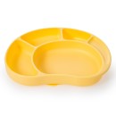 Πιάτο Σιλικόνης με Χωρίσματα Ελεφαντάκι Κίτρινο BabyWise Πιάτο Σιλικόνης με Χωρίσματα Ελεφαντάκι Κίτρινο BabyWise