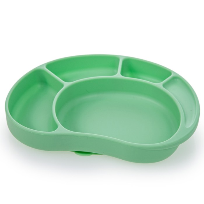 Πιάτο Σιλικόνης με Χωρίσματα Ελεφαντάκι Τιρκουάζ BabyWise Πιάτο Σιλικόνης με Χωρίσματα Ελεφαντάκι Τιρκουάζ BabyWise