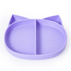 Πιάτο Σιλικόνης Μωβ Αλεπού Με Χωρίσματα Baby Wise Πιάτο Σιλικόνης Μωβ Αλεπού Με Χωρίσματα Baby Wise