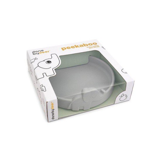 Πιάτο Σιλικόνης Elphee Γκρι Done By Deer