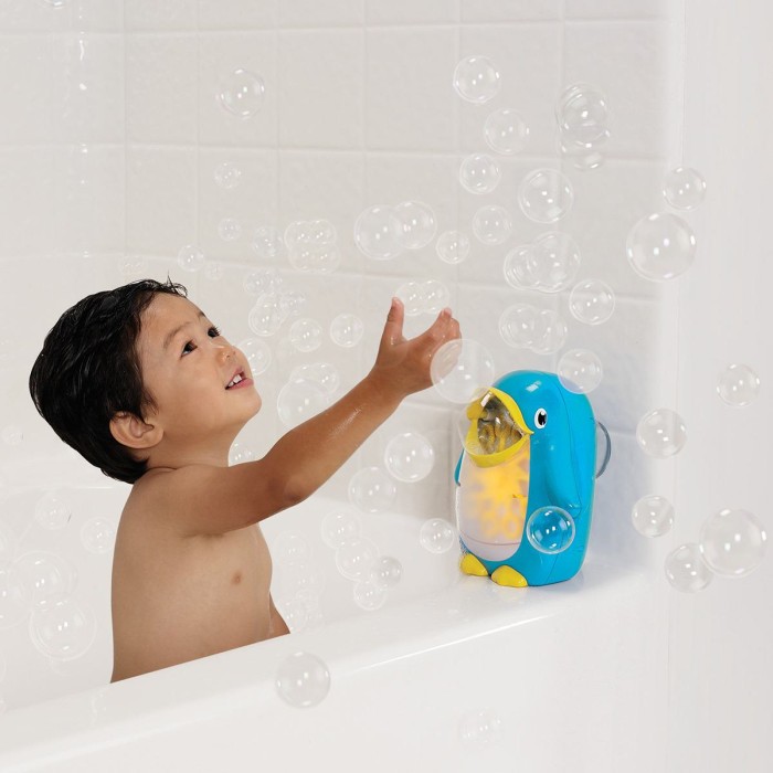 Πιγκουίνος Μπουρμπουλήθρας Bath Fun Bubble Blower Munchkin Πιγκουίνος Μπουρμπουλήθρας Bath Fun Bubble Blower Munchkin