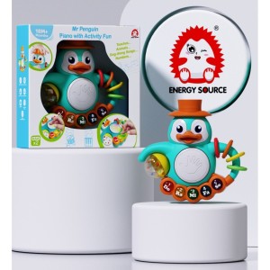 Πιγκουινάκι Με Φώτα Και Μουσική Martin Toys Πιγκουινάκι Με Φώτα Και Μουσική Martin Toys