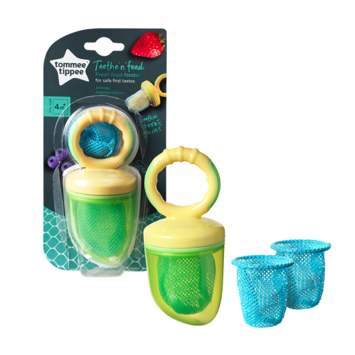 Πιπίλα Για Εισαγωγή Τροφών Teethe N Food 4m+ Tommee Tippee