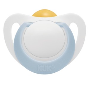 Πιπίλα Latex Nuk Star 0-6m Γαλάζιο Πιπίλα Latex Nuk Star 0-6m Γαλάζιο