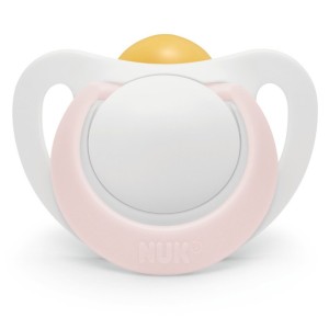 Πιπίλα  Latex Nuk Star 0-6m Ροζ