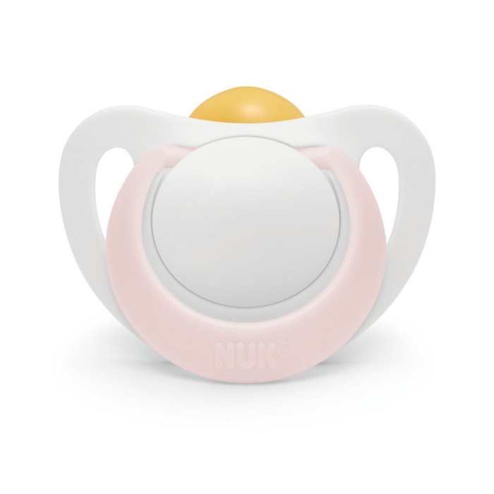 Πιπίλα  Latex Nuk Star 0-6m Ροζ