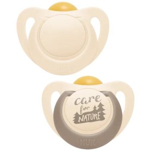 Πιπίλα Λατέξ Nuk For Nature 0-6m Λευκό Πιπίλα Λατέξ Nuk For Nature 0-6m Λευκό