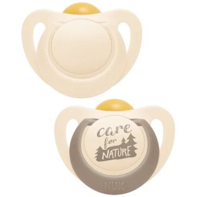 Πιπίλα Λατέξ Nuk For Nature 0-6m Λευκό Πιπίλα Λατέξ Nuk For Nature 0-6m Λευκό