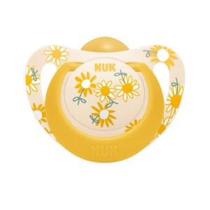 Πιπίλα Λατέξ Nuk Αστέρι 6-18m Κίτρινο Πιπίλα Λατέξ Nuk Αστέρι 6-18m Κίτρινο