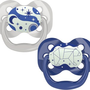 Πιπίλα Σιλικόνης Μπλε Αρκούδα Advantage 0-6m Dr. Brown’s