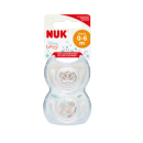 Πιπίλες Σιλικόνης Lion King 0-6m Nuk