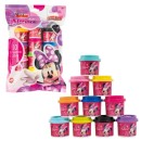 AS Πλαστελίνη Disney Minnie Σακουλάκι Με 10 Βαζάκια Και Καπάκια Καλουπάκια 280gr AS Πλαστελίνη Disney Minnie Σακουλάκι Με 10 Βαζάκια Και Καπάκια Καλουπάκια 280gr