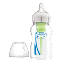 Πλαστικό Μπιμπερό με Φαρδύ Λαιμό Options+ & Θηλή Σιλικόνης 330ml Dr. Brown's