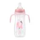 Πλαστικό Μπιμπερό 400ml Jingle Jungle Pink Kikka Boo