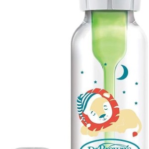 Πλαστικό Μπιμπερό Με Στενό Λαιμό Options+ & Θηλή Σιλικόνης 250ml Λιοντάρι Dr. Brown's Πλαστικό Μπιμπερό Με Στενό Λαιμό Options+ & Θηλή Σιλικόνης 250ml Λιοντάρι Dr. Brown's