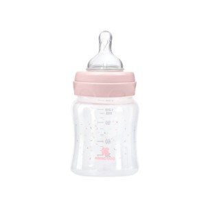 Πλαστικό Μπιμπερό PP 120ml Hippo Dreams Pink Kikka Boo
