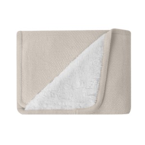 Πλεκτή Βαμβακερή Κουβέρτα Sherpa Dream Big Beige Kikka Boo Πλεκτή Βαμβακερή Κουβέρτα Sherpa Dream Big Beige Kikka Boo