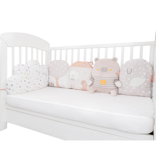 Προστατευτική Πάντα Κούνιας My Teddy Kikka Boo Προστατευτική Πάντα Κούνιας My Teddy Kikka Boo