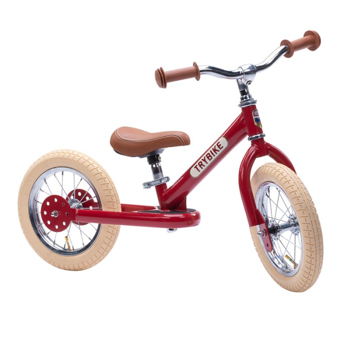 Ποδήλατο Ισορροπίας Vintage Κόκκινο Trybike Ποδήλατο Ισορροπίας Vintage Κόκκινο Trybike