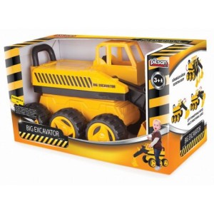 Ποδοκίνητο Αυτοκινητάκι Εκσκαφέας Pilsan Ποδοκίνητο Αυτοκινητάκι Εκσκαφέας Pilsan