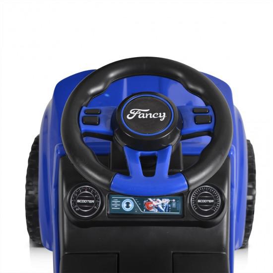Ποδοκίνητο Αυτοκινητάκι Φανταχτερό Μπλε Moni