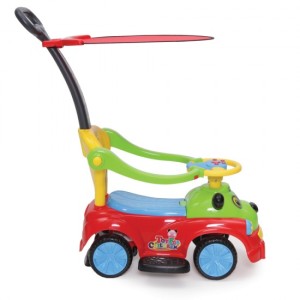 Ποδοκίνητο Αυτοκινητάκι Με Λαβή Γονέα Panda Red Moni Ποδοκίνητο Αυτοκινητάκι Με Λαβή Γονέα Panda Red Moni