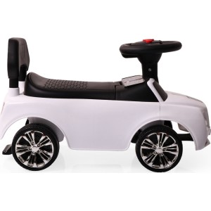 Ποδοκίνητο Αυτοκινητάκι Λευκό Ride On Baron Moni
