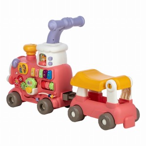 Ποδοκίνητο Μαγικό Τρενάκι 5 Σε1 Ροζ FreeOn Ποδοκίνητο Μαγικό Τρενάκι 5 Σε1 Ροζ FreeOn