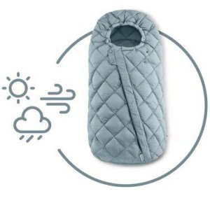 Ποδόσακος Cybex Snogga 2 Green Khaki Brown Ποδόσακος Cybex Snogga 2 Green Khaki Brown