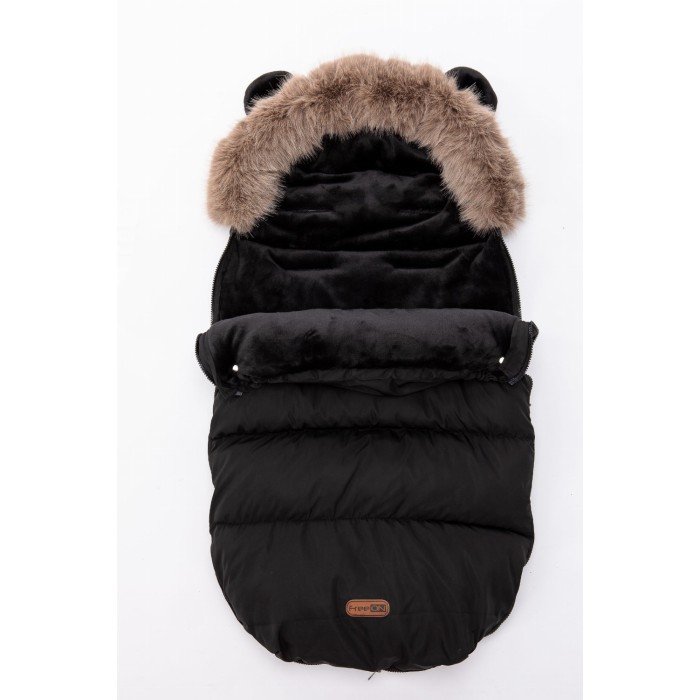 Ποδόσακος Καροτσιού Artic Μαύρο FreeOn Ποδόσακος Καροτσιού Artic Μαύρο FreeOn