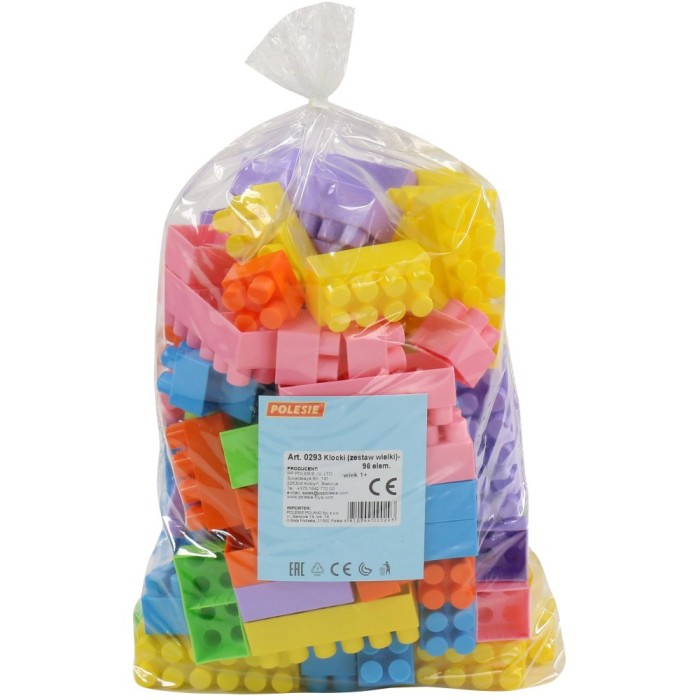 Polesie 0293 Τουβλάκια Set Builder Για 3+ Ετών 96τμχ