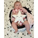 Πολυχρηστικό Μαξιλάρι Snuggly Snake Βαμβακερό Μαύρα Αστέρια Minene Πολυχρηστικό Μαξιλάρι Snuggly Snake Βαμβακερό Μαύρα Αστέρια Minene