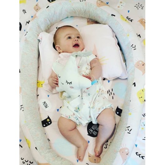 Πολυχρηστικό Μαξιλάρι Snuggly Snake Cotton Kitten Minene Πολυχρηστικό Μαξιλάρι Snuggly Snake Cotton Kitten Minene