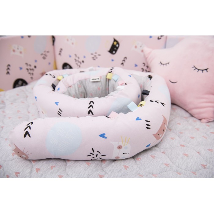 Πολυχρηστικό Μαξιλάρι Snuggly Snake Cotton Kitten Minene Πολυχρηστικό Μαξιλάρι Snuggly Snake Cotton Kitten Minene