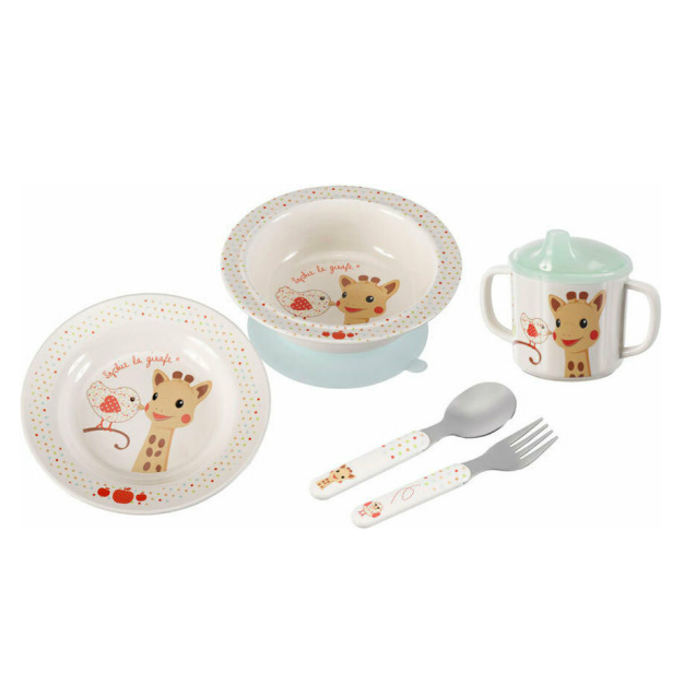 Πολυτελές Σετ Φαγητού Σόφι Καμηλοπάρδαλη