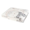 Πολυτελής σούπερ μαλακή κουβέρτα 110/140 Love Pingus Γκρι Kikka Boo