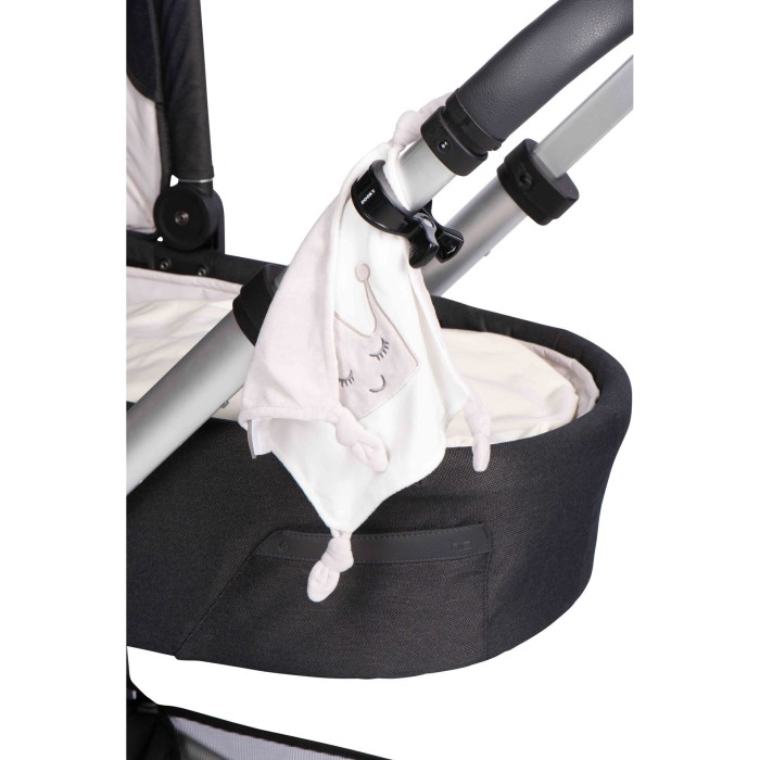 Πολυχρηστικά Κλιπς Καροτσιού 3τμχ Μαύρο Dooky Πολυχρηστικά Κλιπς Καροτσιού 3τμχ Μαύρο Dooky