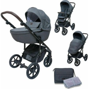 Πολυκαρότσι 2 σε 1 Atta Black Dots Dovadi