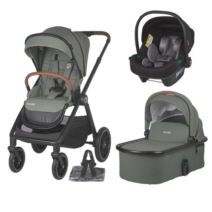 Πολυκαρότσι 3 σε 1 Aspen Moss Green Coccolle + ΔΩΡΟ Τσάντα-Αλλαξιέρα Αξίας 60€ Πολυκαρότσι 3 σε 1 Aspen Moss Green Coccolle + ΔΩΡΟ Τσάντα-Αλλαξιέρα Αξίας 60€